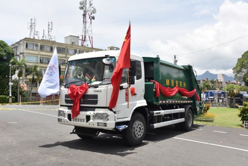 A courtesy visit of the delegation from Changzhou City,Jiangsu Province, People’s Republic of China followed by a donation ceremony of 2 garbage trucks was held on Monday 20 January 2020 as from 1pm, Plaza yard